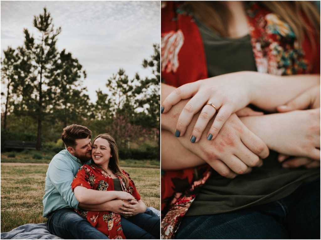 Houston Engagement Photography. Wedding Photography in Houston, Texas. Engagement Photos at Brazos Bayou, eleanor tinsley park. 